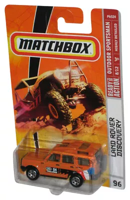 Matchbox Outdoor Sportsman (2009) Orange Land Rover Discovery Toy Vehicle #96 -  • $36.51