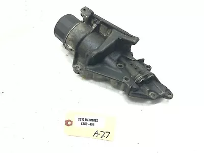 2010-2011 Mercedes-benz E350 W212 Engine Oil Filter Cooler Housing Oem • $62.04