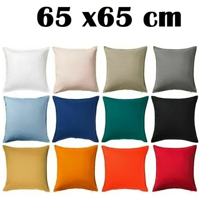 IKEA GURLI Cushion Cover 65 Cm X 65 Cm 100% Cotton New UK FREE Fast Delivery √ • £12.98