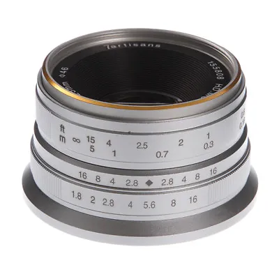 $125.39 • Buy 7artisans 25mm F/1.8 Manual Focus Prime Camera  Lens Fr Sony E-mount A6500 A6300