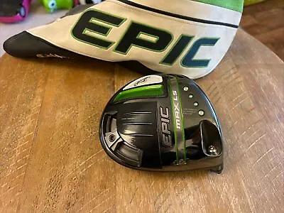 Callaway Epic Max LS 9 Degree Driver Head Only + Headcover Rrp£500 B2060 • £119