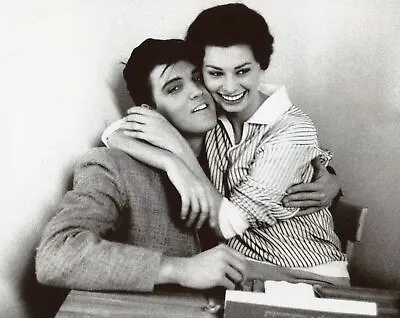 Sophia Loren And Elvis Presley  8x10 Picture Celebrity Print • $3.98