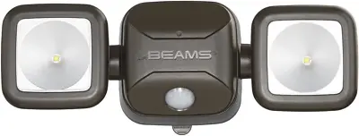 Mr. Beams High Performance Wireless Battery Powered Motion Sensing LED Dual Head • £68.23