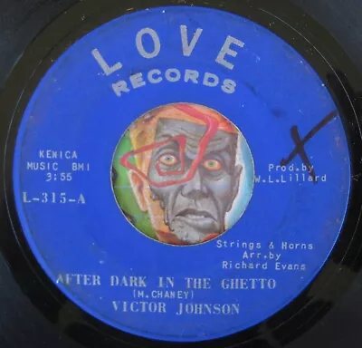 HEAR Victor Johnson 45 After Dark In The Ghetto / When You Say R&B Soul Jazzy • $11.99
