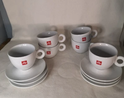 £24.99 • Buy 6 ILLY  Expresso Cups And Saucers