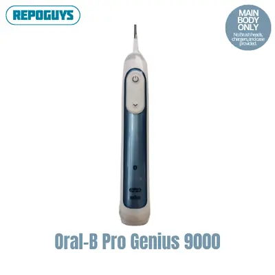 Oral-B Pro Genius 9000 (Type 3765) Blue Electric Toothbrush (BODY ONLY) • $89.99