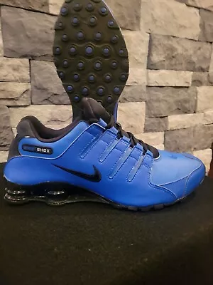 Nike Shox NZ Hyper Cobalt/Black Size 13 378341-400 • $129.99