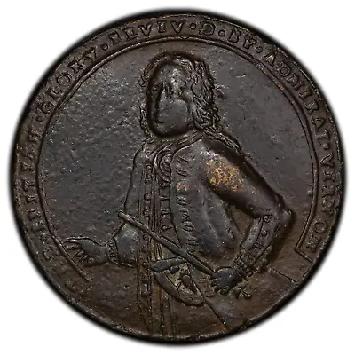 Great Britain 1739 Admiral Vernon Medal 37mm Eimer 552 - Corrosion • $134.89