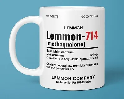 Lemmon-714 Ludes Coffee Mug The Wolf Of Wall Street • $13.99