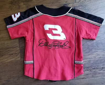 1999 Child's Size 6 Dale Earnhardt Button  Front Shirt Race Car Driver Halloween • $12