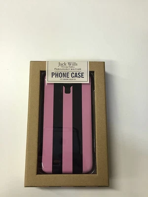 £9.99 • Buy JACK WILLS Mobile Phone Case - For Samsung Galaxy S4 Navy/Pink Stripe Rrp £19.50