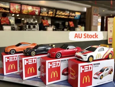 McDonalds 2018 TOMICA Exclusive Diecast Racing Cars Models Limited Full Set Of 4 • $99.99