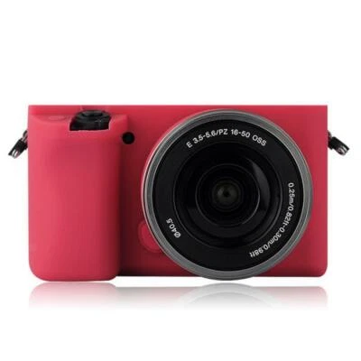 $18.61 • Buy Soft Silicone Rubber Camera Protective Cover Case Skin For SONY A6000
