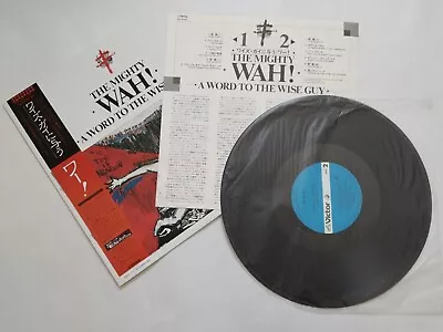 The Mighty Wah - Word To The Wise Guy- Japan Japanese Lp + Obi + Gatefold Insert • £19.99