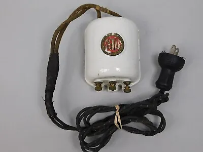 Vintage SIGNAL Porcelain Doorbell Chime Bell Transformer 6v/8v/14v AC • $37.19