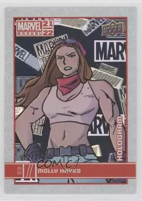 2021-22 Upper Deck Marvel Annual Hologram 12/22 Molly Hayes #53 08nt • $46.54