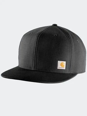 £22.95 • Buy Carhartt Workwear Men's Firm Duck Flat Brim Cap In Black