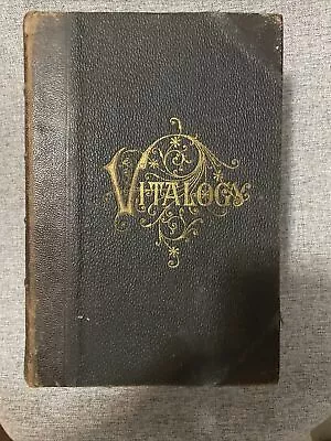 Antique Book Vitalogy 1903 On Health And Home With Pictures - Pearl Jam • $490