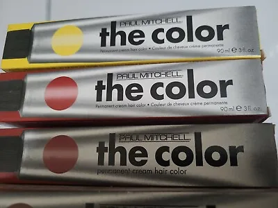Paul Mitchell The Color Permanent Cream Hair Color 3oz Tube Variety Of Colors  • $9.99