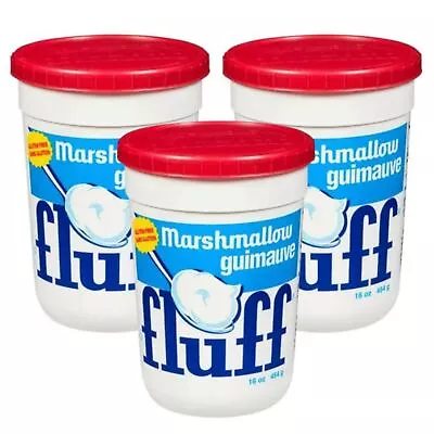 Marshmallow Fluff Original 454g/1lb Each 3 Jars • $26.95