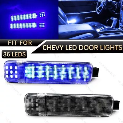 2PCS LED Door Courtesy Light For Chevy Silverado Suburban Tahoe GMC Sierra Yukon • $13.95