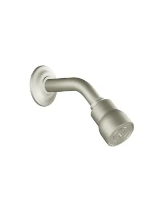 Moen Capstone 41916BN Showerhead Arm & Flange Shower Kit In Brushed Nickel • $24.95