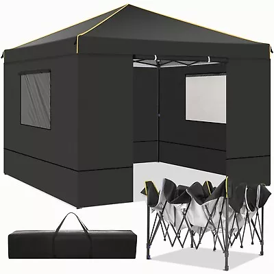 Canopy 10'x10' Heavy Duty Gazebo Waterproof Commercial Vendor Event Instant Tent • $119.99