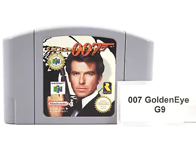 007: GoldenEye [CART ONLY] - Nintendo 64 (N64) [PAL] WITH WARRANTY • $43.20