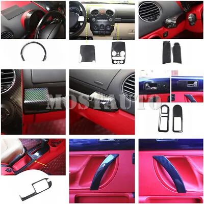 For VW Beetle ABS Carbon Fiber Interior Accessories Kit Set Cover Trim 2003-2006 • $226.10