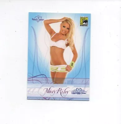 2008 Benchwarmer Signature Series Comic Con Mary Riley Promo Card • $1