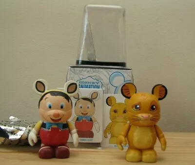 £27.99 • Buy Disney Vinylmation Lion King Simba & Pinocchio Combo Pack COMPLETE Animation #1