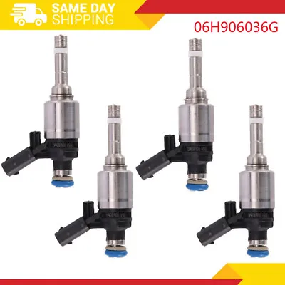 4X Fuel OEM Injectors For VW GTI Tiguan AUDI A3 A4 A5 Q5 TT 2.0TSl 06H906036G • $59.28