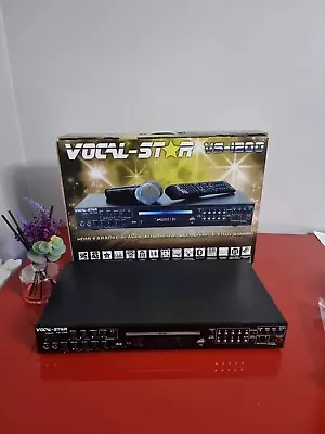 Vocal Star VS-1200 Karaoke Machine With Disks • £80