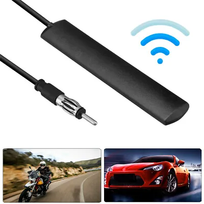 Radio Stereo Hidden Antenna Stealth FM AM Fit For Car Truck Motorcycle Boat • $4.27