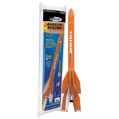 Estes 1946 Boosted Bertha Flying Model Rocket Kit Level 3 : Advanced EST1946 • $35.95