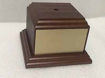 $26 • Buy Genuine Wood Veneer Trophy Base Various Sizes