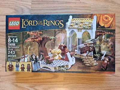 New Lego Lord Of The Rings THE COUNCIL OF ELROND 79006 Factory Sealed Mint MIMB • $132.50