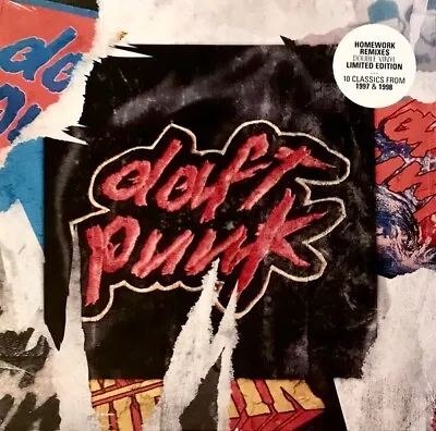 Daft Punk   Homework Remixes   Sealed Euro Lp Vinyl House Electronic Techno • $29.87
