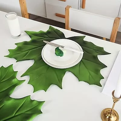 ▶ Leaf Placemat - Heat Insulation Dining Table Mat / Home Kitchen Decor • $5.95