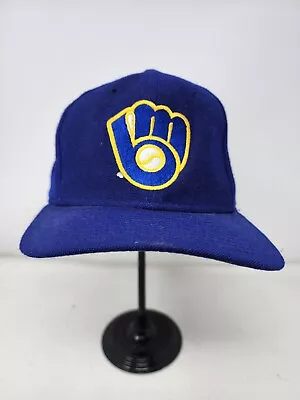 Vintage Milwaukee Brewers SPORTS SPECIALTIES Hat Cap Fitted 7 100% WOOL Baseball • $33.95