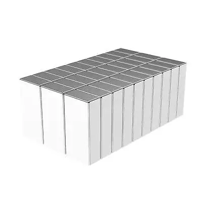 1/2 X 1/4 X 1/8 Inch Strong Neodymium Rare Earth Bar Magnets N52 (30 Pack) • $13.99