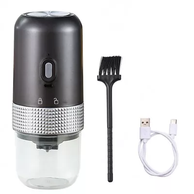 Portable Electric Burr Coffee  13W 200ml USB Rechargeable Adjustable S2S5 • $26.99