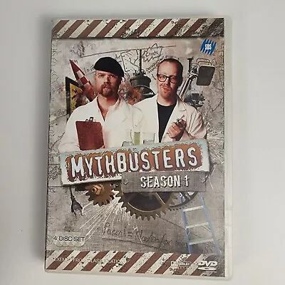 Mythbusters Season 1 DVD 2003 Region 4 PAL • $17.87