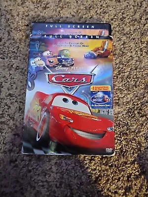 Cars (Single-Disc Full Screen Edition) - DVD - VERY GOOD • $3.54