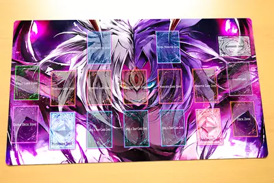 No.54# Yugioh Card Game Custom Playmat Yubel YGO TCG CCG Play Mat • $39.22