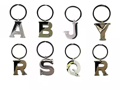 Letter Initial Alphabet Keychain Keyring • £3.49