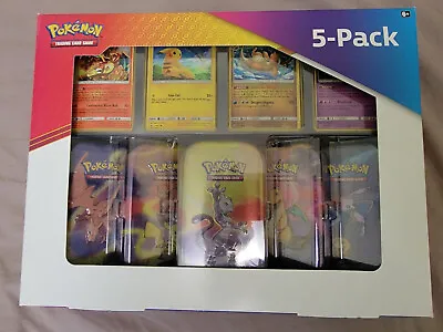 NEW COSTCO CANADA EXCLUSIVE Pokemon Kanto Powers Mini Tin Collection With Promos • $109.37