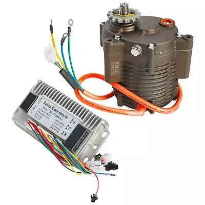 72V 1000W Brushless Variable Speed Motor W/Controller For UTV Mower Go Cart Golf • $269.80