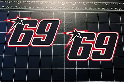 Nicky Hayden 69 MotoGP World Superbike 2016 / 17 Decals Stickers Motorcycle WSBK • $6.99