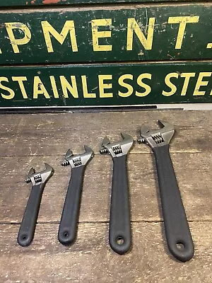 Adjustable Spanners Mac Tools 12  10  8  6   4Pc Aw95312 Aw95310 Aw95308 Aw95306 • £99